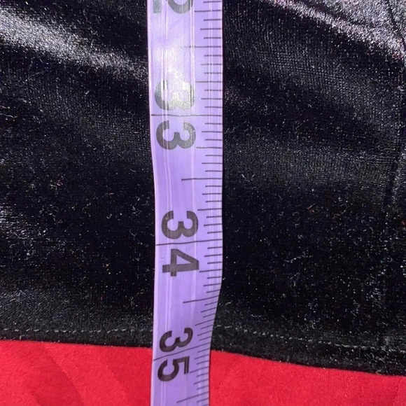 Alex Evenings Velvet Stretch Wide Leg Pants Black - Picture 9 of 11